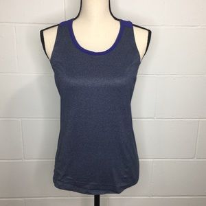 REI Hiking Purple/Navy Tank Top XS
